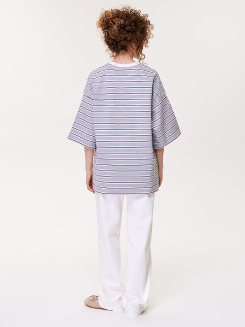 Футболка в полоску из интерлока LD 3592 - купить в интернет-магазине Conte