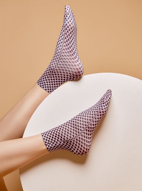 Сияющие носки с рисунком "Valentine" - купить в интернет-магазине Conte