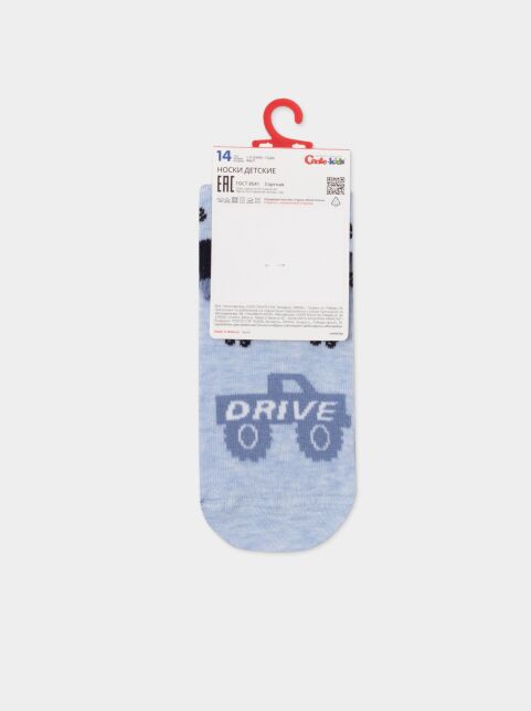 Хлопковые носки с рисунком “Drive” - купить в интернет-магазине Conte