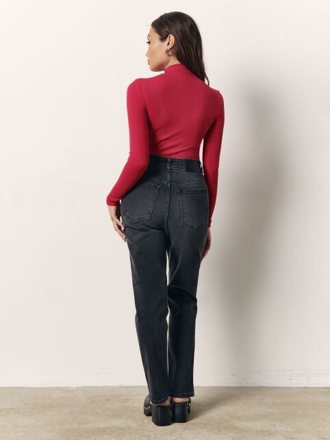 Джинсы straight c эффектом легкой потертости CON-593 Джинсы straight c эффектом легкой потертости CON-593 - купить в интернет-магазине Conte