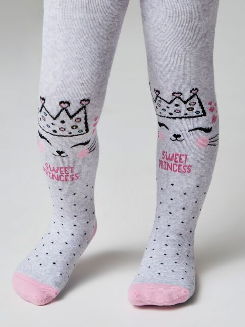 Колготки SOF-TIKI (махровые внутри) с рисунками, модель 524 - купить в интернет-магазине Conte