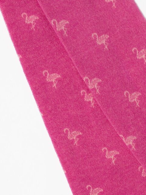 Хлопковые колготки с рисунком «фламинго» - купить в интернет-магазине Conte