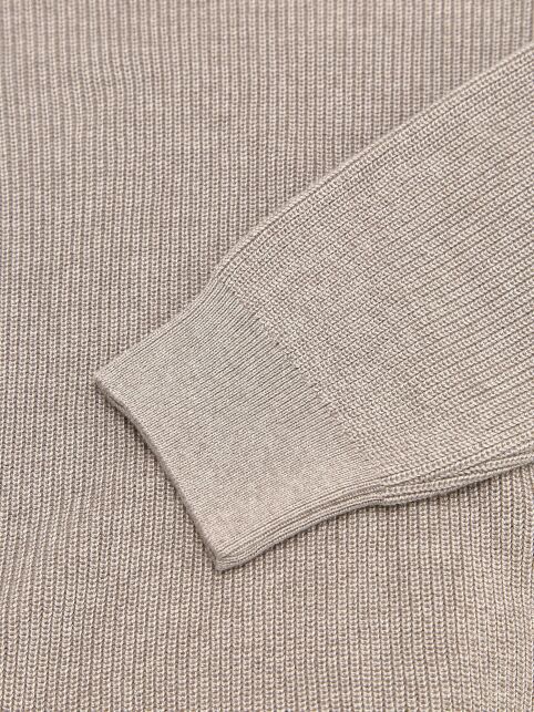 Джемпер свободного силуэта с отложным воротником стойкой LDK 24108 - купить в интернет-магазине Conte