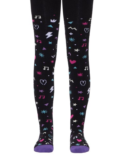 Колготки SOF-TIKI (махровые внутри) с рисунками, модель 518 - купить в интернет-магазине Conte