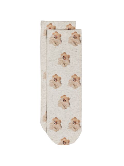 Носки со льном из лимитированной коллекции CONTE PETS «Шпиц» - купить в интернет-магазине Conte