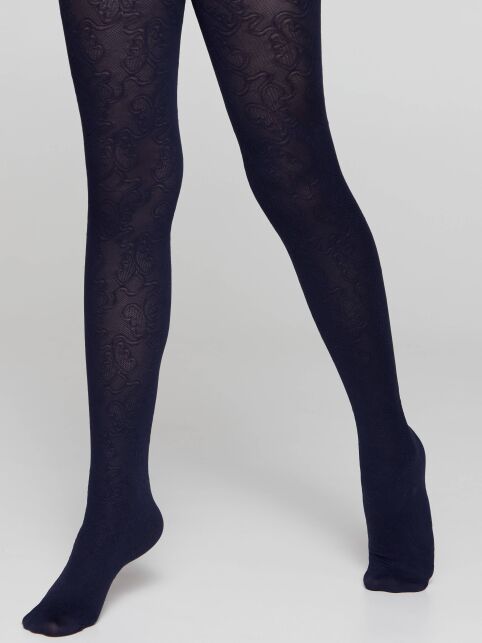 Колготки с ажурным цветочным рисунком KETTY - купить в интернет-магазине Conte