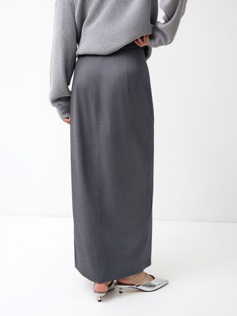Юбка-midi из костюмной ткани LU 3259 - купить в интернет-магазине Conte