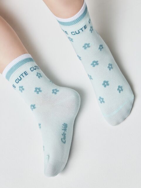 Хлопковые носки с рисунком “Cute” - купить в интернет-магазине Conte