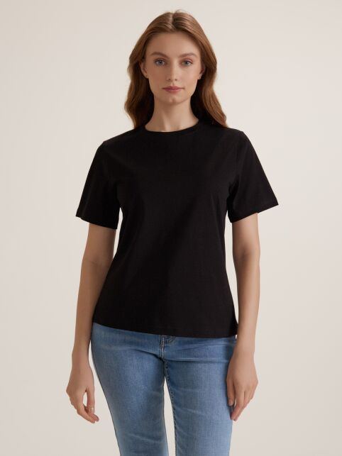 Футболка из хлопка прямого кроя BASIC COLLECTION - купить в интернет-магазине Conte