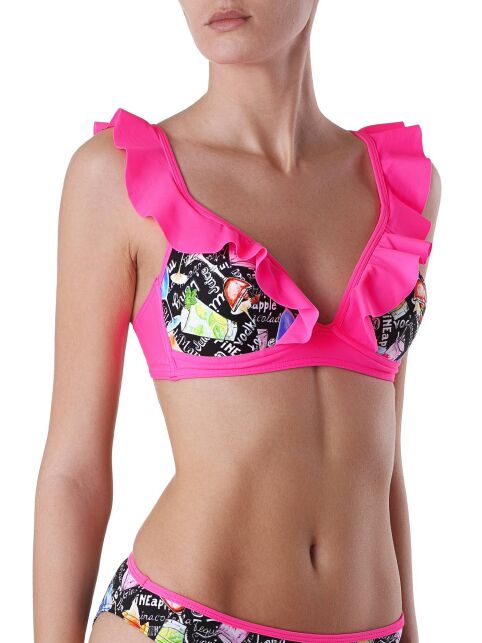 Лиф женский с уплотненными чашками MOJITO розовый - купить в интернет-магазине Conte