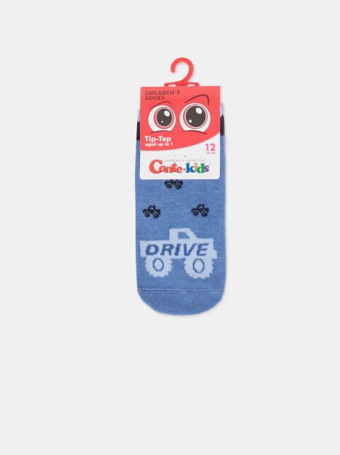 Хлопковые носки с рисунком “Drive” - купить в интернет-магазине Conte