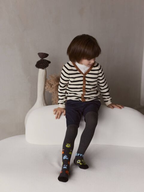 Колготки детские TIP-TOP (веселые ножки) темно-серый Колготки детские TIP-TOP (веселые ножки) темно-серый - купить в интернет-магазине Conte