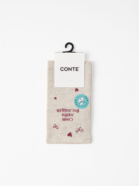 Носки из пряжи со льном «Сияй» - купить в интернет-магазине Conte