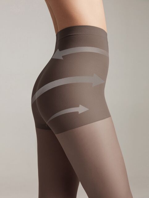 Колготки женские с утягивающими шортиками для чувствительной кожи Active Soft 20 Lycra® - купить в интернет-магазине Conte