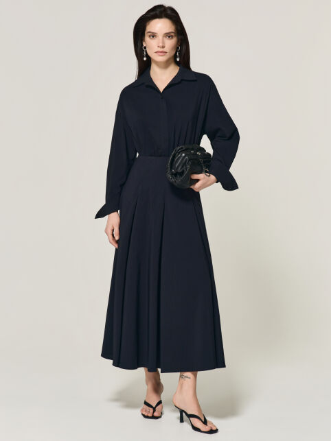 Рубашка свободного кроя с хлопком LRU 3439 - купить в интернет-магазине Conte