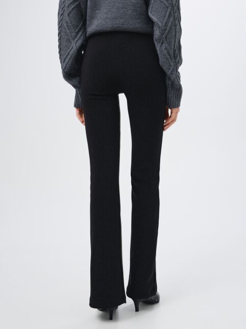 Брюки с высокой посадкой и разрезами по центру низа LBK 2505 - купить в интернет-магазине Conte