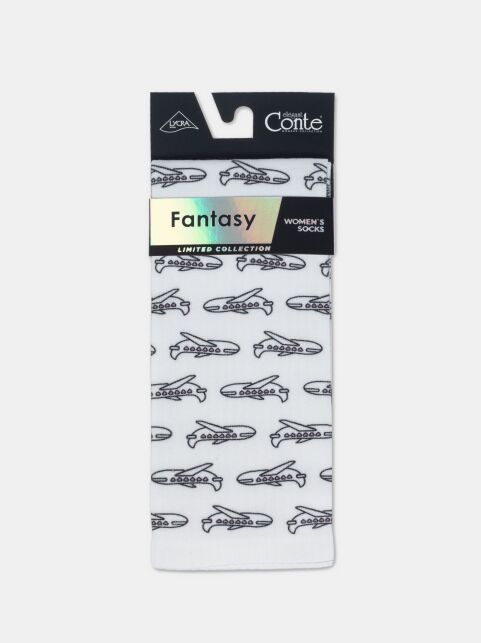 Удлиненные носки из лимитированной коллекции с рисунками "Аirplane" - купить в интернет-магазине Conte