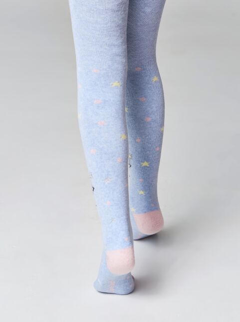 Колготки SOF-TIKI (махровые внутри) с рисунками, модель 521 - купить в интернет-магазине Conte