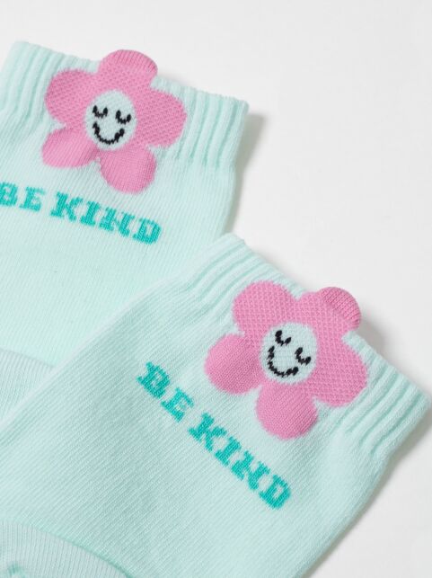 Носки из хлопка с декоративным 3D-пикотом “Kind” - купить в интернет-магазине Conte