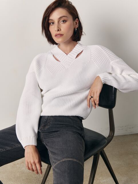 Джинсы mom с высокой посадкой и горизонтальными швами CON-591 - купить в интернет-магазине Conte