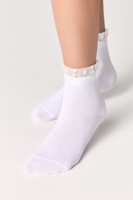 Короткие носки с воздушным пикотом - купить в интернет-магазине Conte