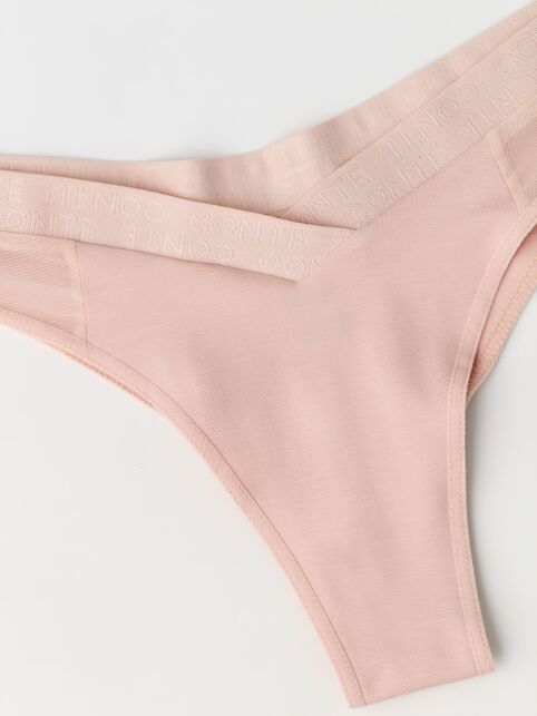 Трусы «бразилиана» с V-образной линией талии DOUBLE CONTE LBR 2262 - купить в интернет-магазине Conte