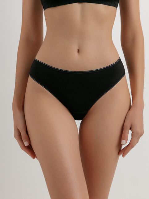 Трусы «бикини» из хлопка BASIC COLLECTION LB 5003 (пакет) - купить в интернет-магазине Conte