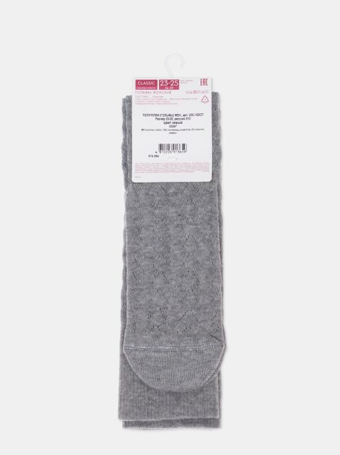 Гольфы из хлопка с ажурным рисунком - купить в интернет-магазине Conte