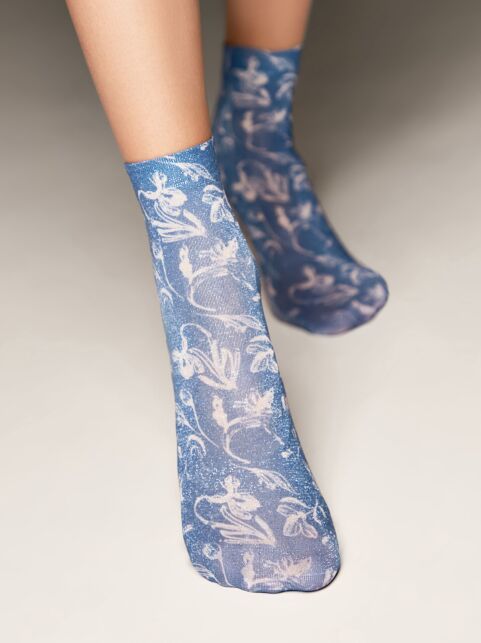 Сияющие носки с рисунком «Fog» - купить в интернет-магазине Conte