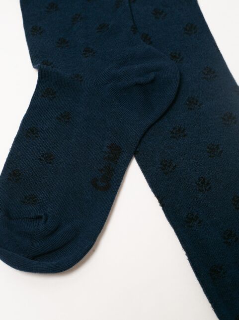 Хлопковые колготки с рисунком «цветы» - купить в интернет-магазине Conte