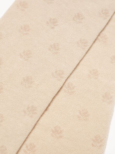 Хлопковые колготки с рисунком «цветы» - купить в интернет-магазине Conte