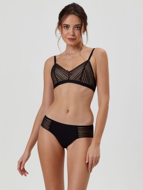 Трусы «слип» со средней линией талии Vintage RP 3074 - купить в интернет-магазине Conte