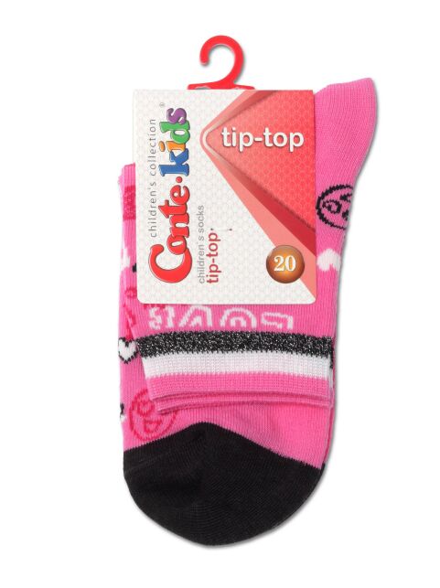 Хлопковые носки TIP-TOP с рисунками, модель 498 - купить в интернет-магазине Conte