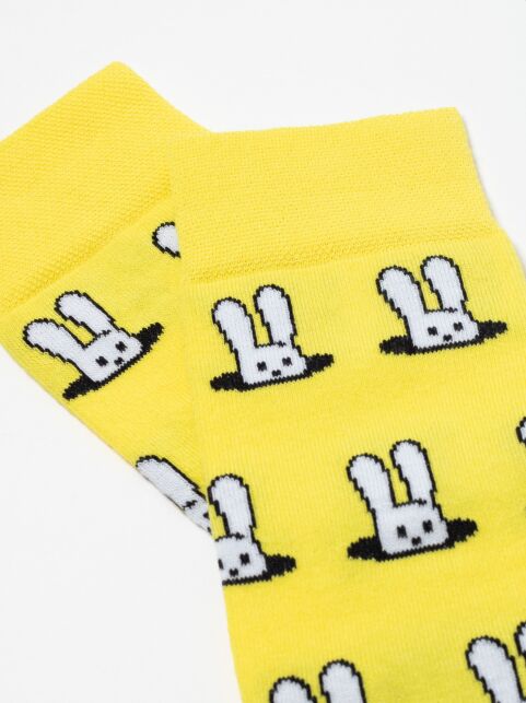 Хлопковые носки с рисунком «Rabbits» - купить в интернет-магазине Conte