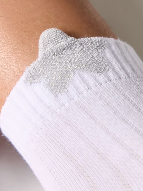 Хлопковые носки TIP-TOP с сияющим пикотом, модель 493 - купить в интернет-магазине Conte