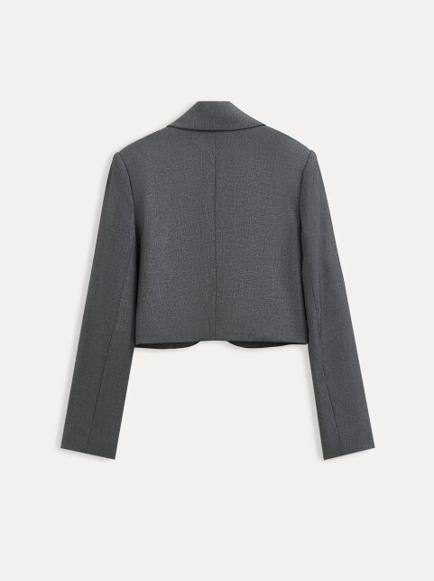 Укороченный жакет из костюмной ткани LJ 3253 - купить в интернет-магазине Conte
