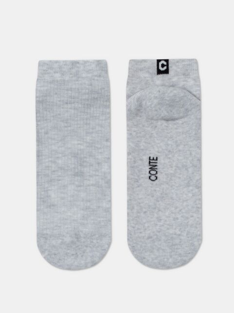 Короткие носки из хлопка с махровой стопой и отсылкой к логотипу бренда - купить в интернет-магазине Conte