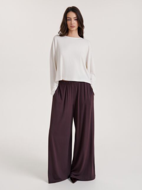 Джемпер из вискозы с фигурным вырезом по спинке LD 3508 - купить в интернет-магазине Conte