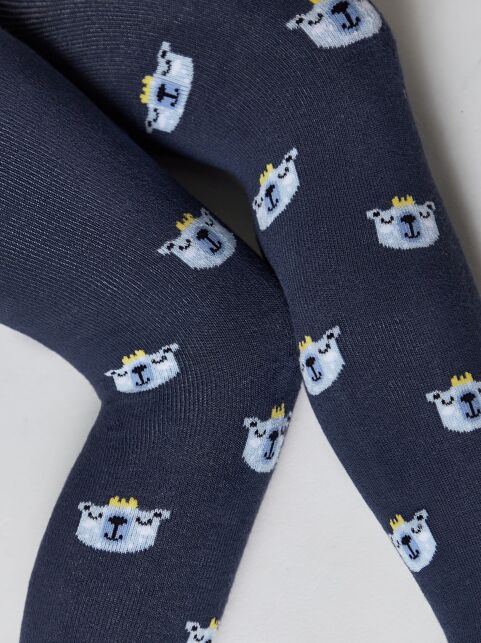 Колготки SOF-TIKI (махровые внутри) с рисунками, модель 519 - купить в интернет-магазине Conte