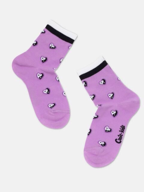 Хлопковые носки с рисунками «Yin and yang» - купить в интернет-магазине Conte