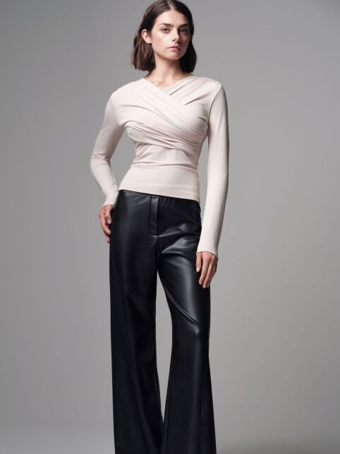 Джемпер на запах из вискозы LD 3298 - купить в интернет-магазине Conte