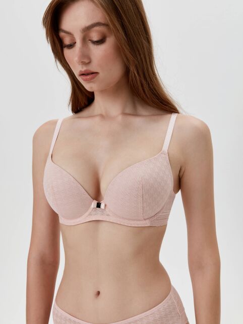 Бюстгальтер push-up в гусиную лапку Body Couture RB1153 - купить в интернет-магазине Conte