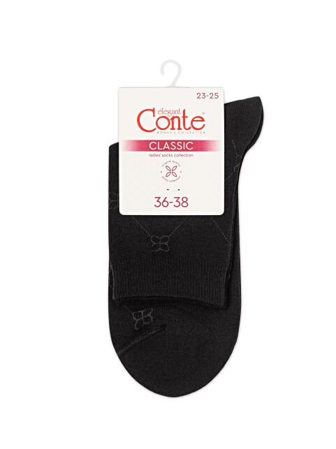 Носки из хлопка с геометрическим рисунком CLASSIC - купить в интернет-магазине Conte