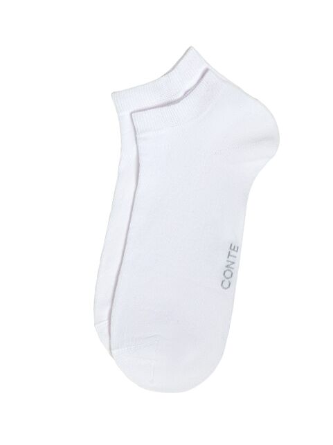 Укороченные белые носки из хлопка - купить в интернет-магазине Conte