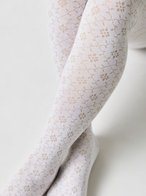 Колготки хлопковые детские TIP-TOP молочный 413 - купить в интернет-магазине Conte