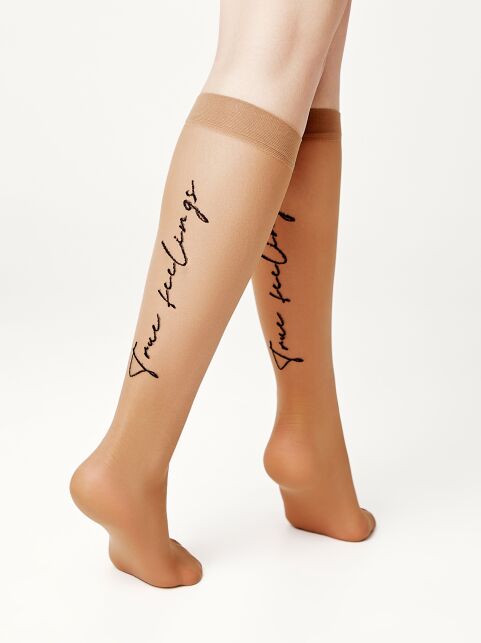 Гольфы с рисунком True Love - купить в интернет-магазине Conte