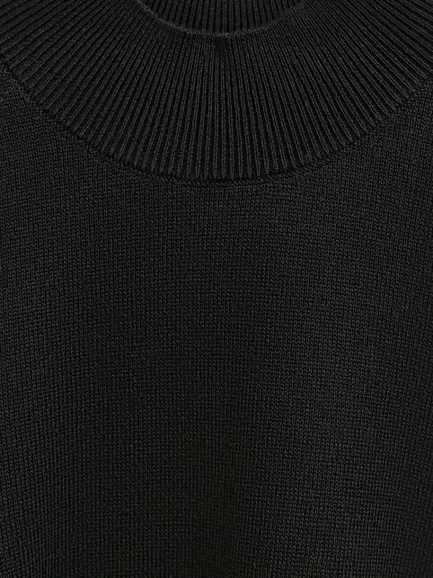 Джемпер из хлопка и модала с разрезами на манжетах LDK 24106 - купить в интернет-магазине Conte