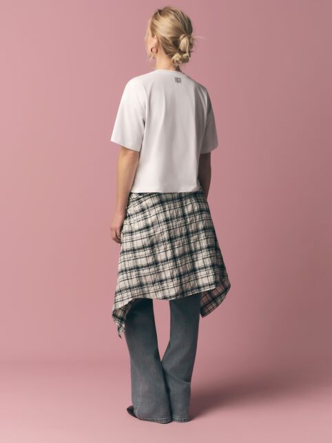 Футболка из хлопка с рисунком «Love» LD 3032 - купить в интернет-магазине Conte