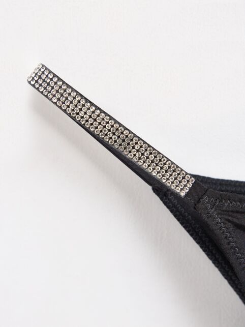 Трусы «танга» со средней линией талией и декором из стразов SAVAGE LTA 2554 - купить в интернет-магазине Conte