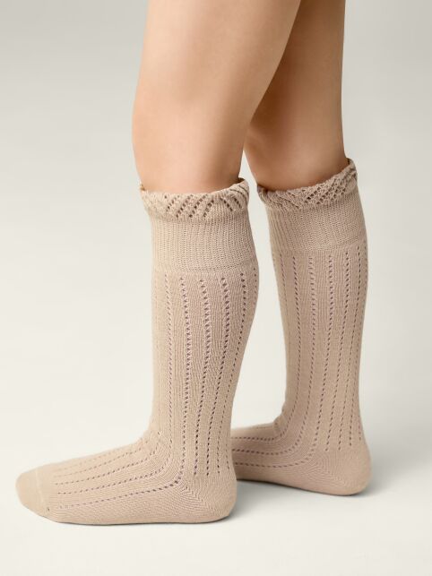 Гольфы с воздушными рюшами и хлопком MISS - купить в интернет-магазине Conte